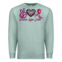 Seafoam peace love cure Premium Sweatshirt - JahusDesignShop