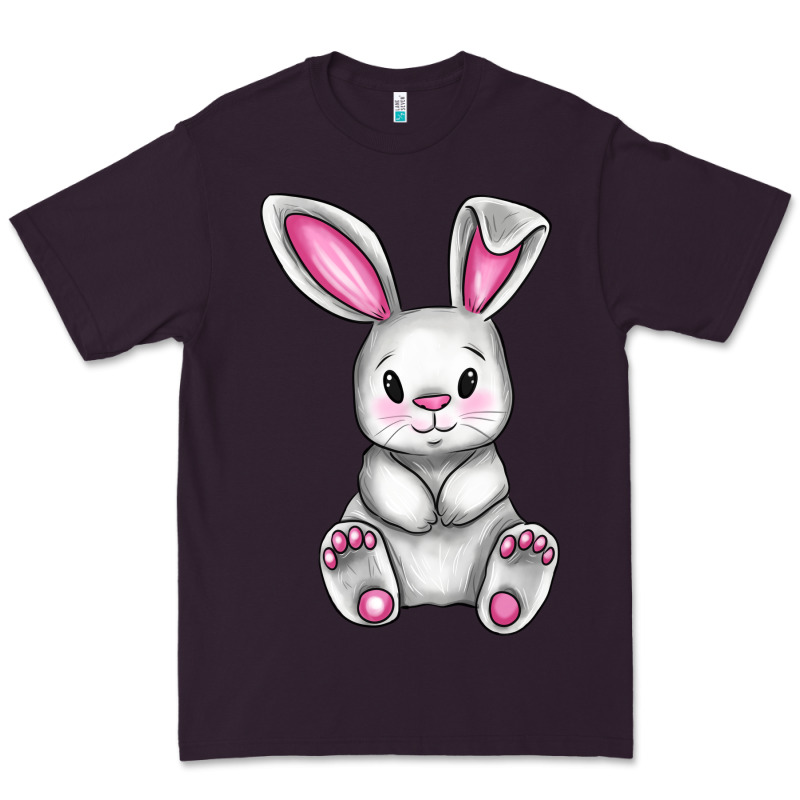 Cute Bunny Easter Premium Tee by CowGirlArtShop | Teevron