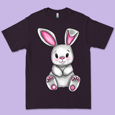 Cute Bunny Easter Premium Tee Designed By Cowgirlartshop