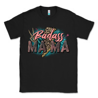 Black Badass Mama Mother's Day png sublimation design do Classic Tee - CowGirlArtShop