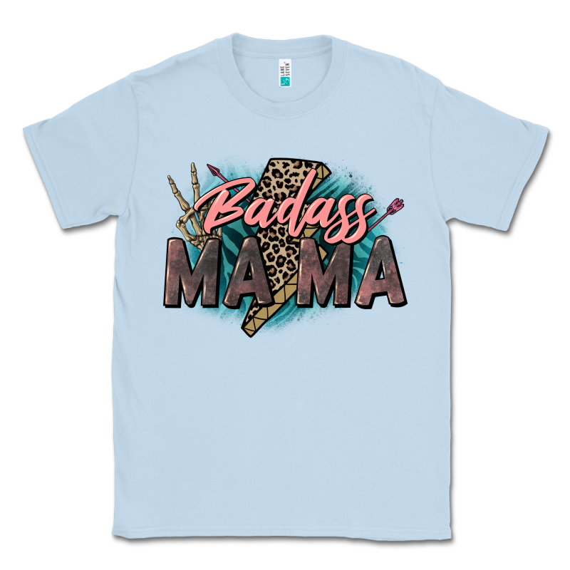 Badass Mama Mother's Day Png Sublimation Design Do Classic Tee by CowGirlArtShop | Teevron