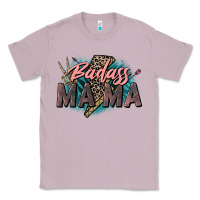 Lilac Badass Mama Mother's Day png sublimation design do Classic Tee - CowGirlArtShop