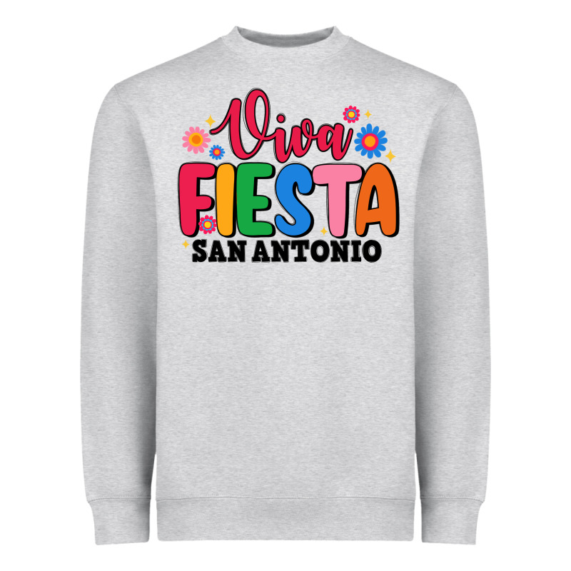 Viva Fiesta San Antonio Heavyweight Sweatshirt by JahusDesignShop | Teevron