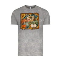 Cloud Rock pumpkins with sunflowers Vintage Tee - RanaPortraitStore