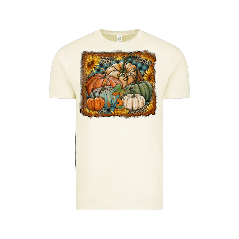 Pumpkins With Sunflowers Vintage Tee by RanaPortraitStore | Teevron