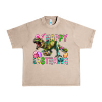 French Oak Happy Eastrawr Easter Urban Heavy Tee - BundleAndBundleShop