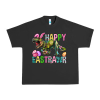 Pigment Black Happy Eastrawr Easter Urban Heavy Tee - BundleAndBundleShop