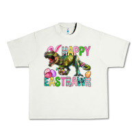 Pistachio Happy Eastrawr Easter Urban Heavy Tee - BundleAndBundleShop