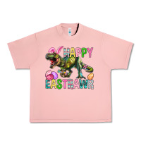 Salmon Happy Eastrawr Easter Urban Heavy Tee - BundleAndBundleShop
