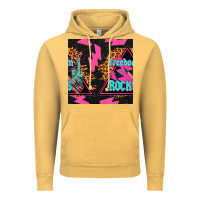 Vintage Mustard freedom rocks seamless pattern Vintage Hoodie - BundleAndBundleShop