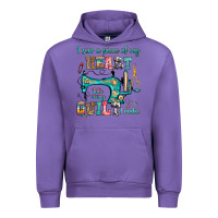 Tulip i sew a piece of my heart into every quilt i make Urban Hoodie - RanaPortraitStore