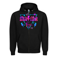 Black mama tour front Zipper Hoodie - JahusDesignShop