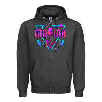 Charcoal Heather mama tour front Zipper Hoodie - JahusDesignShop