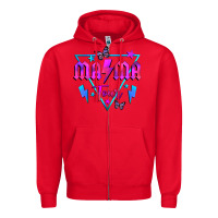 Red mama tour front Zipper Hoodie - JahusDesignShop