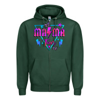 Sports Green mama tour front Zipper Hoodie - JahusDesignShop