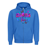 True Royal mama tour front Zipper Hoodie - JahusDesignShop