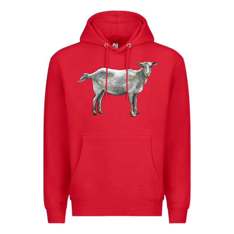 Saanen Goat Premium Hoodie by LillyAllenDesigns | Teevron