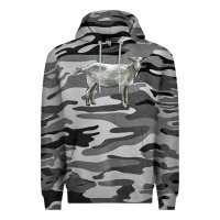 Slate Camo saanen goat Premium Hoodie - LillyAllenDesigns