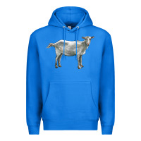 True Royal saanen goat Premium Hoodie - LillyAllenDesigns