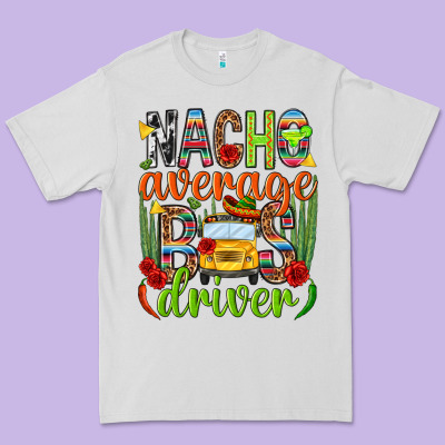 Nacho Average Bus Driver Mexico Premium Tee Designed By Howdyjamesfarm
