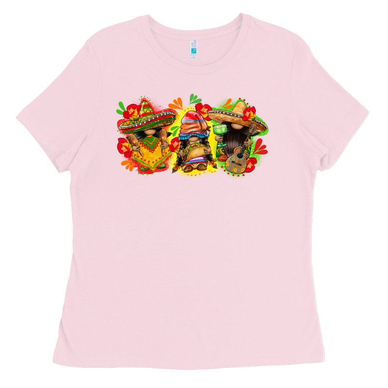 Cinco De Mayo Gnomies Ladies Tee by FaDigitalArtStudio | Teevron