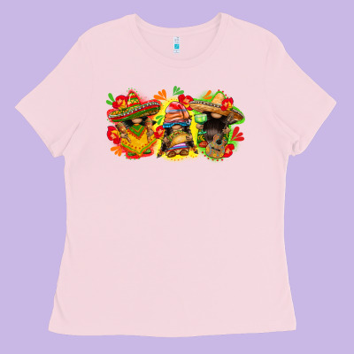 Cinco De Mayo Gnomies Ladies Tee Designed By Fadigitalartstudio