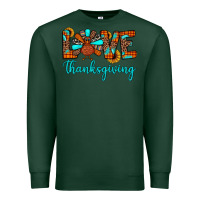 Sports Green love thanksgiving Premium Sweatshirt - JahusDesignShop