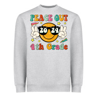 Heather Grey peace out 2024 4th grade Heavyweight Sweatshirt - JahusDesignShop