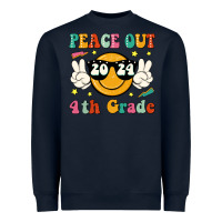 Navy peace out 2024 4th grade Heavyweight Sweatshirt - JahusDesignShop