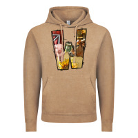 Vintage Coffee farm life alphabet lowercase letters w Vintage Hoodie - BundleAndBundleShop