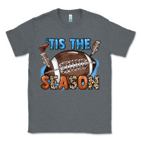 Charcoal Heather Tis the season lightning bolt Classic Tee - HowdyJamesFarm