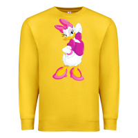 Lemon daisy duck Premium Sweatshirt - baoMotion