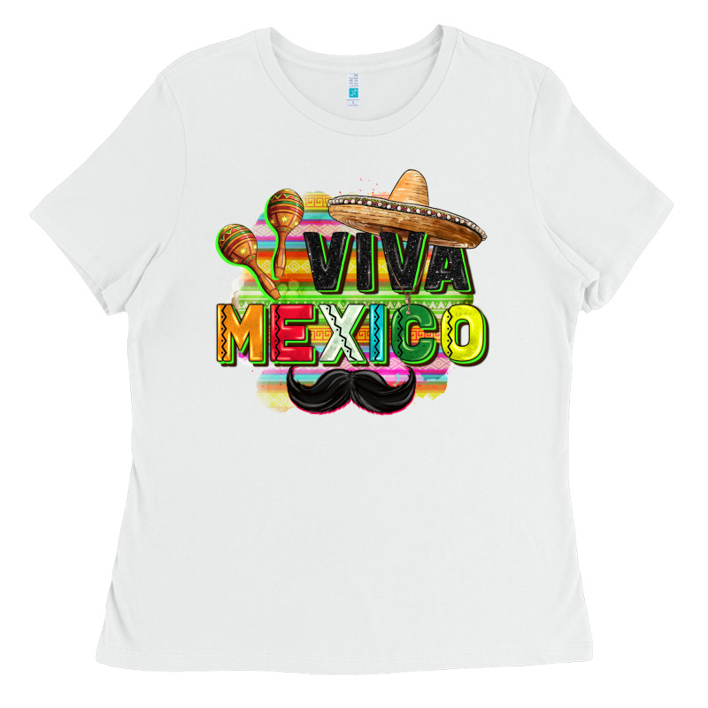 Viva Mexico Ladies Tee by FaDigitalArtStudio | Teevron