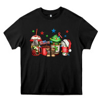 Black army Christmas coffee Heavy Core Tee - Jasminsmagicworld