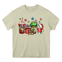 Mossy army Christmas coffee Heavy Core Tee - Jasminsmagicworld