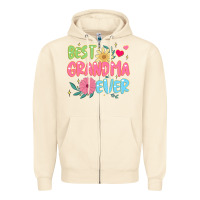 Sandshell best grandma ever Zipper Hoodie - JahusDesignShop