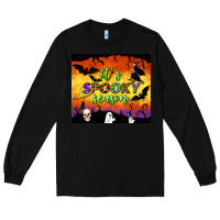 Black it's spooky season tumbler Long Sleeve Tee - BundleAndBundleShop