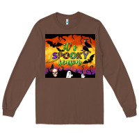 Chestnut it's spooky season tumbler Long Sleeve Tee - BundleAndBundleShop