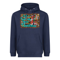 Navy just a girl who loves christmas Heavyweight Hoodie - JahusDesignShop