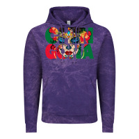 Cloud Purple chingona sugar skull Vintage Hoodie - BundleAndBundleShop