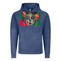 Vintage Denim chingona sugar skull Vintage Hoodie - BundleAndBundleShop