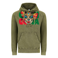 Chingona Sugar Skull Vintage Hoodie | Teevron