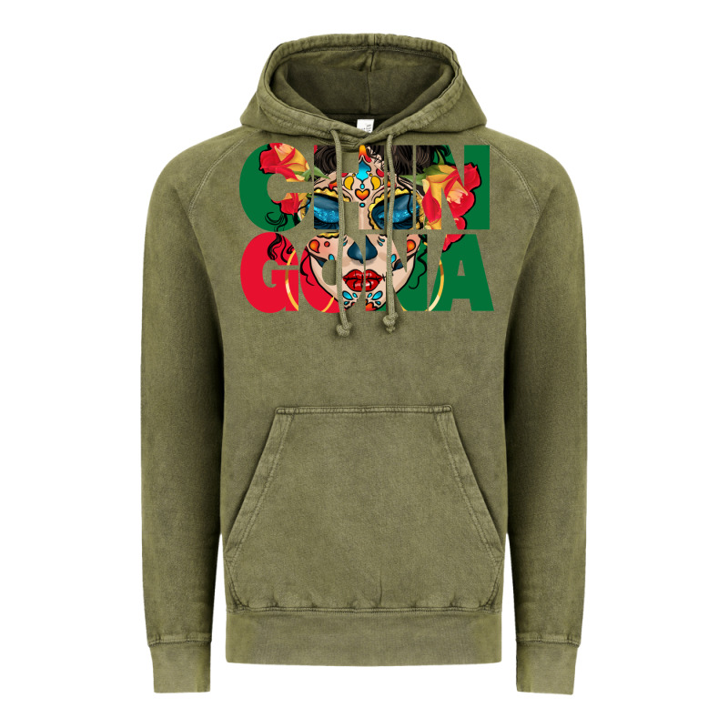 Chingona Sugar Skull Vintage Hoodie by BundleAndBundleShop | Teevron