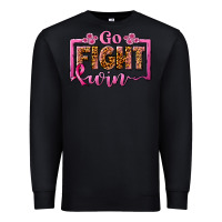 Black go fight win Premium Sweatshirt - JahusDesignShop