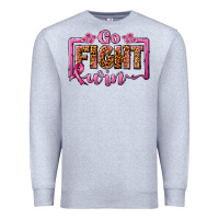 Heather Grey go fight win Premium Sweatshirt - JahusDesignShop