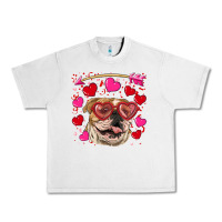 Lunar Rock valentine's day  brown english bulldog Urban Heavy Tee - RanaPortraitStore