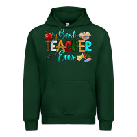 Forest Green best teacher ever Urban Hoodie - RanaPortraitStore