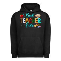 Pigment Black best teacher ever Urban Hoodie - RanaPortraitStore