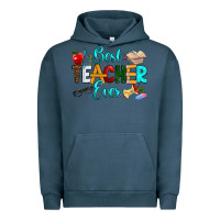 Pigment Midnight Navy best teacher ever Urban Hoodie - RanaPortraitStore