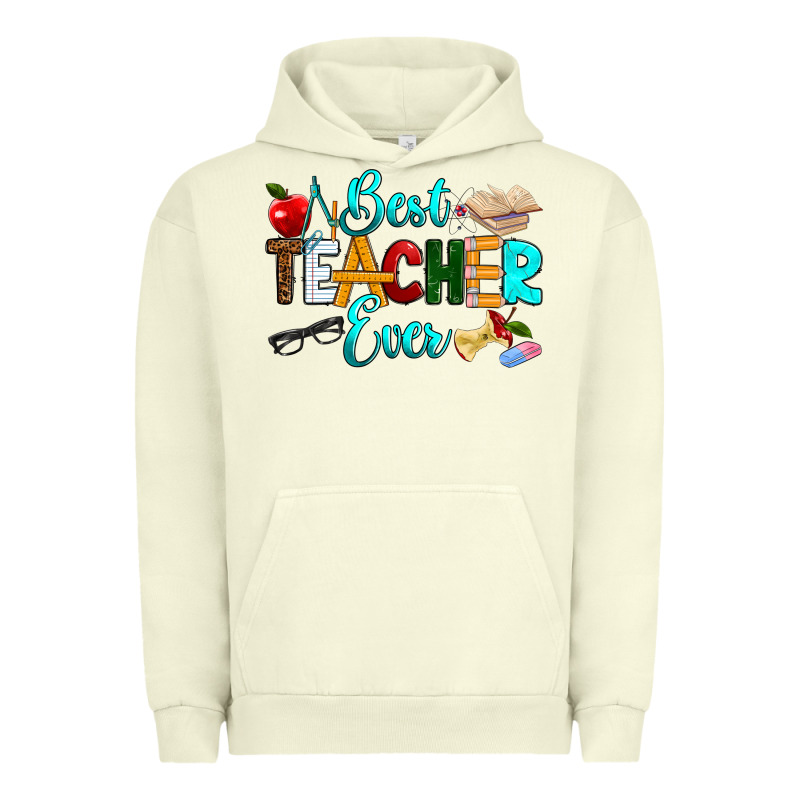 Best Teacher Ever Urban Hoodie by RanaPortraitStore | Teevron